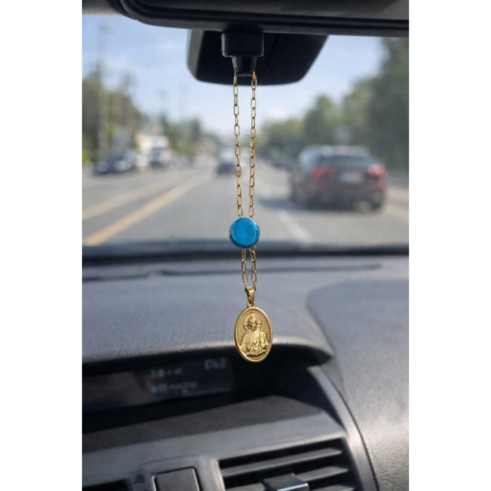  Φυλαχτό Αυτοκινήτου από ανοξείδωτο ατσάλι