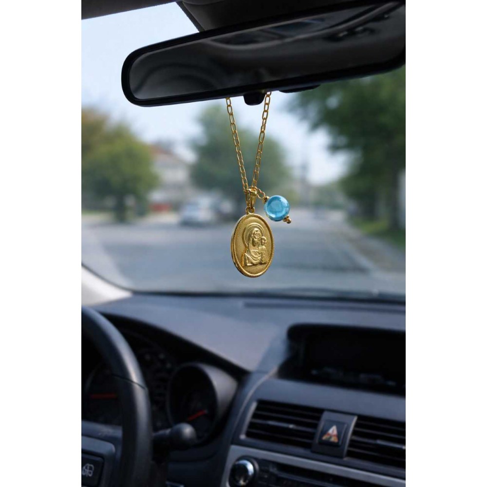  Φυλαχτό Αυτοκινήτου από ανοξείδωτο ατσάλι