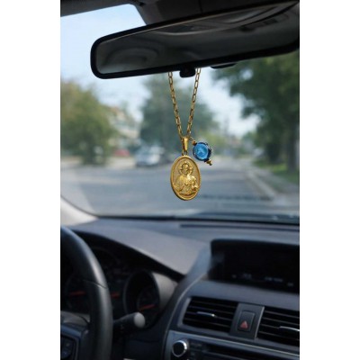  Φυλαχτό Αυτοκινήτου από ανοξείδωτο ατσάλι