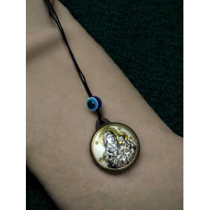  Φυλαχτό Αυτοκινήτου δυο όψεων από ασήμι 925