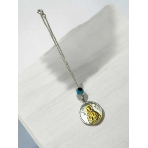  Φυλαχτό Αυτοκινήτου δυο όψεων από ασήμι 925