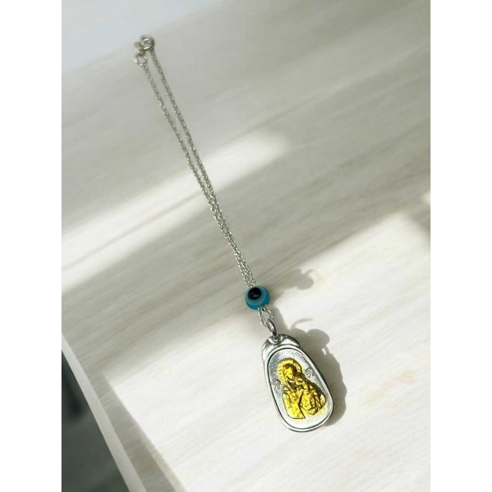  Φυλαχτό Αυτοκινήτου δυο όψεων από ασήμι 925