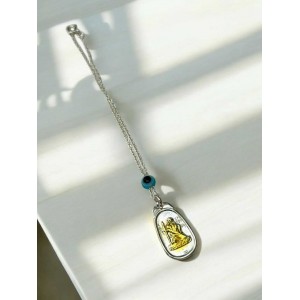  Φυλαχτό Αυτοκινήτου δυο όψεων από ασήμι 925