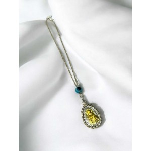  Φυλαχτό Αυτοκινήτου δυο όψεων από ασήμι 925