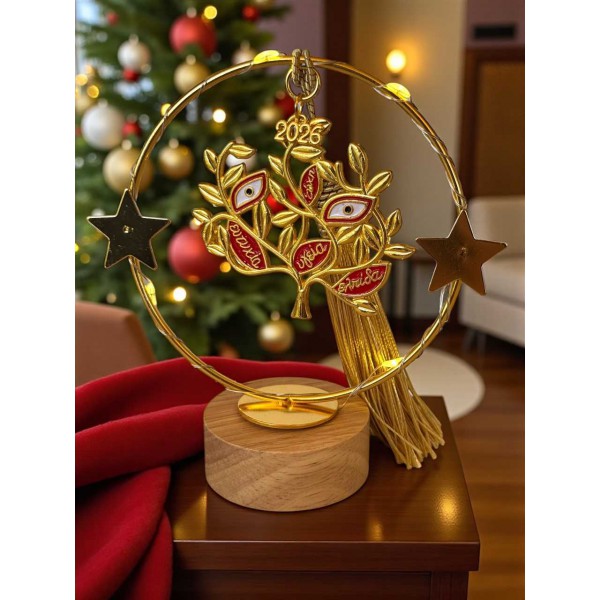 Επιτραπέζια Γούρια με Ξύλο