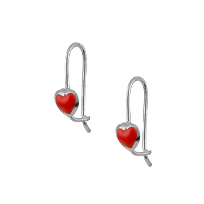 Ασημένια σκουλαρίκια 