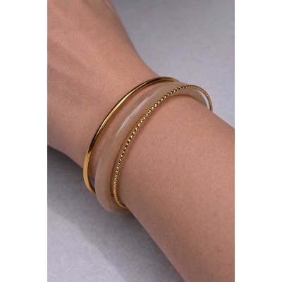 Ατσάλινο βραχιόλι 3 σε 1 