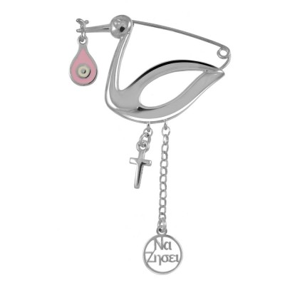 Παραμάνα Πελαργός  Με Σταυρό Και Ματάκι