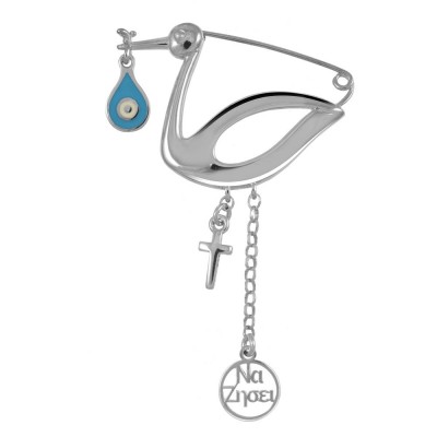 Παραμάνα Πελαργός  Με Σταυρό Και Ματάκι