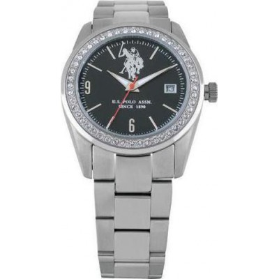 U.S. POLO Crystals Stainless Steel Bracelet USP5108BK