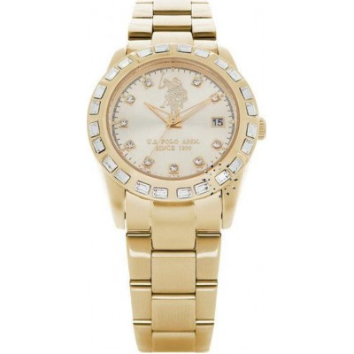  U.S. Polo Assn. Javier Gold Stainless Steel Bracelet USP5066YG