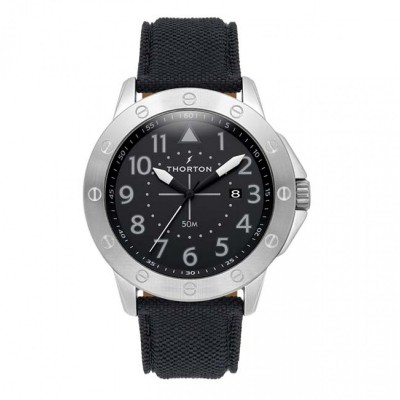 THORTON Borg Black Leather Strap 9201231