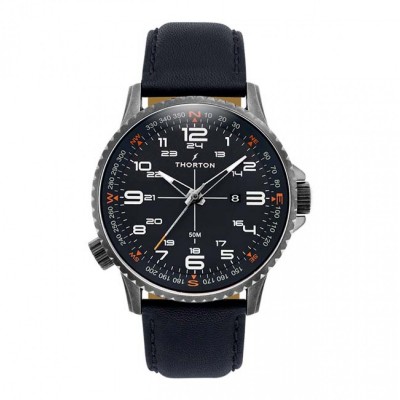 THORTON Kalf Blue Leather Strap 9202122